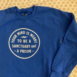 Saint Lennon crew neck sweatshirt. Size S.